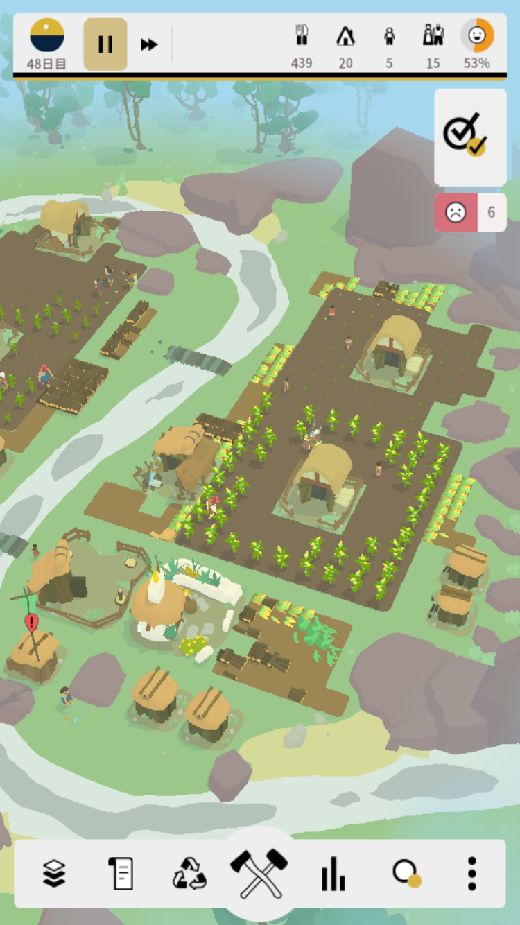 アウトランダーズ 攻略 クロニクル ヨロトリの生きる道 足場づくり