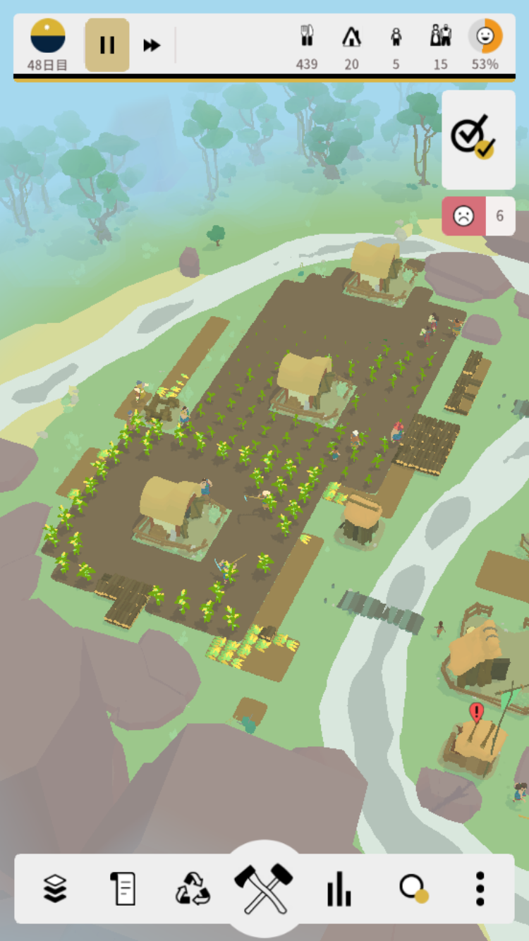 アウトランダーズ 攻略 クロニクル ヨロトリの生きる道 足場づくり