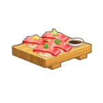 満腹グルメ食堂 攻略 カトブレパスの肉寿司