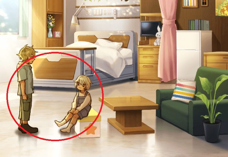 記憶をなくした子 ふれあいの記憶